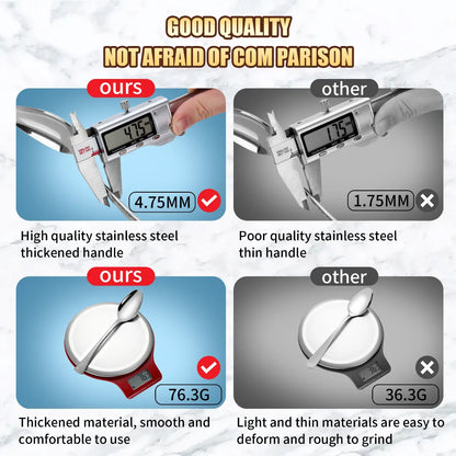 Hammered Glossy Silver Flatware Set