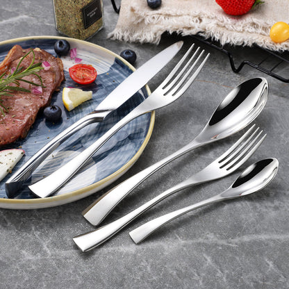 Kaya Mirror Silver Flatware