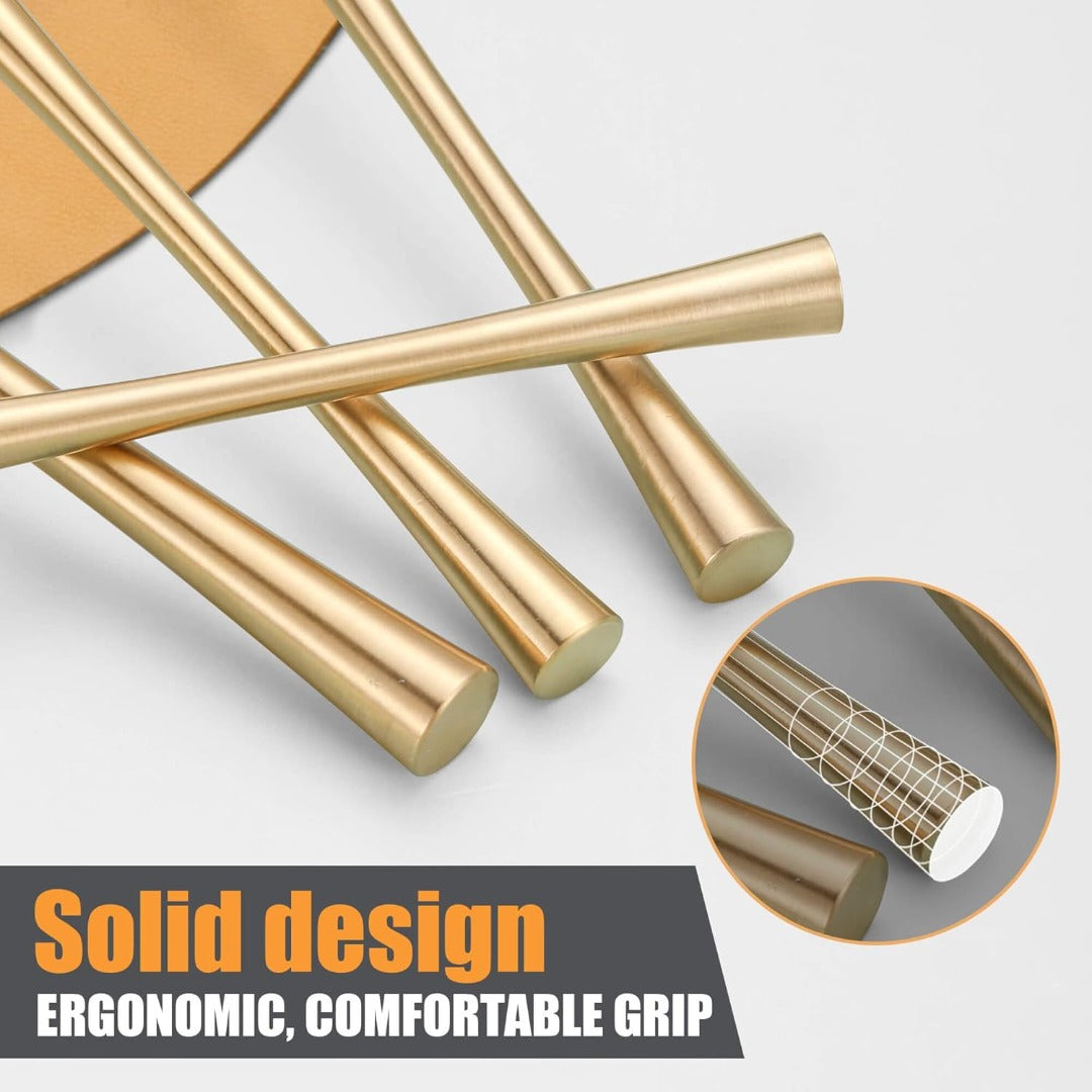 Tower Matte Gold Flatware Set