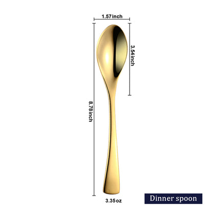 Kaya Mirror Gold Flatware