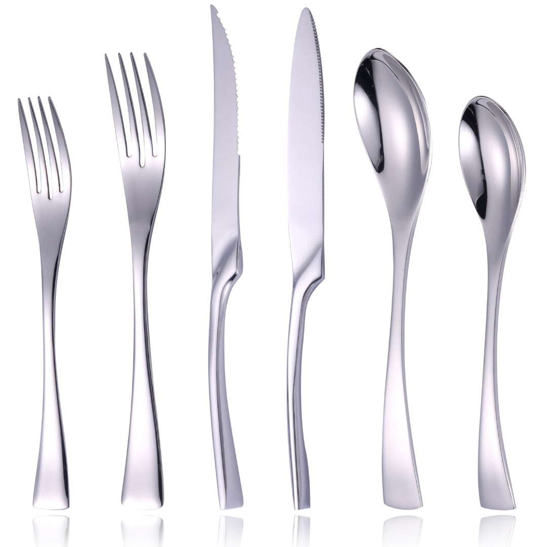 Kaya Mirror Silver Flatware