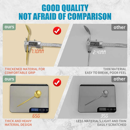 Minimalist Matte Black White Flatware Set