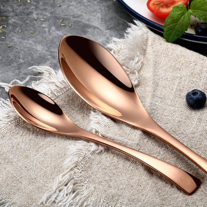 Kaya Mirror Rose Gold Flatware