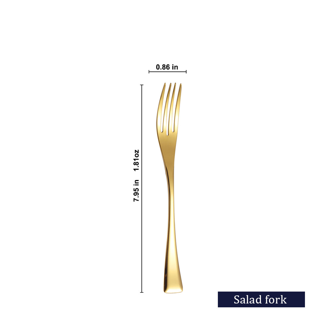 Kaya Mirror Gold Flatware
