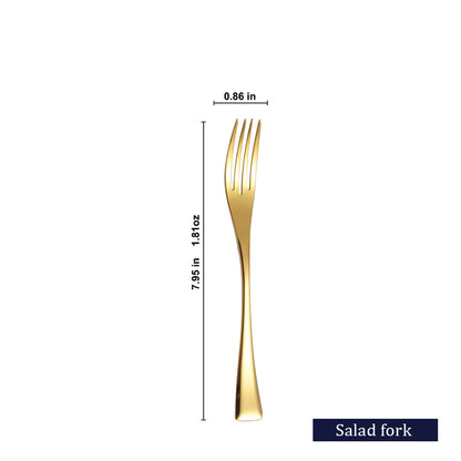 Kaya Mirror Gold Flatware