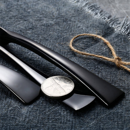 Kaya Mirror Black Flatware