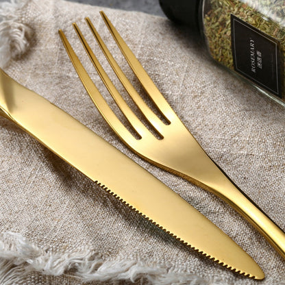 Kaya Mirror Gold Flatware