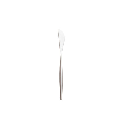 Minimalist Matte Silver Flatware Set
